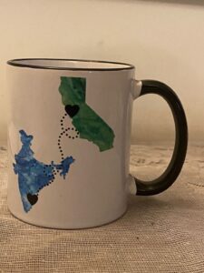 Friends map mug